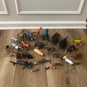 Assorted Animals and Dinosaurs Lot